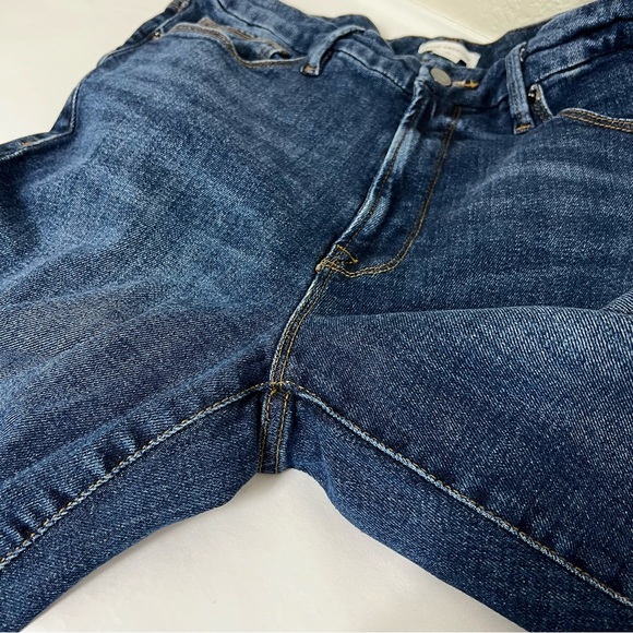 Good American Good Waist Chewed Back Pockets Skinny Jeans Sz 15 - Picture 7 of 8